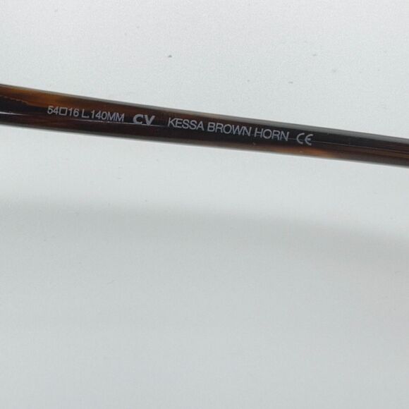 BCBGMAXAZRIA KESSA Brown Horn Eyeglasses Frame 54-16-140mm B40mm‎ H13454 main image 2